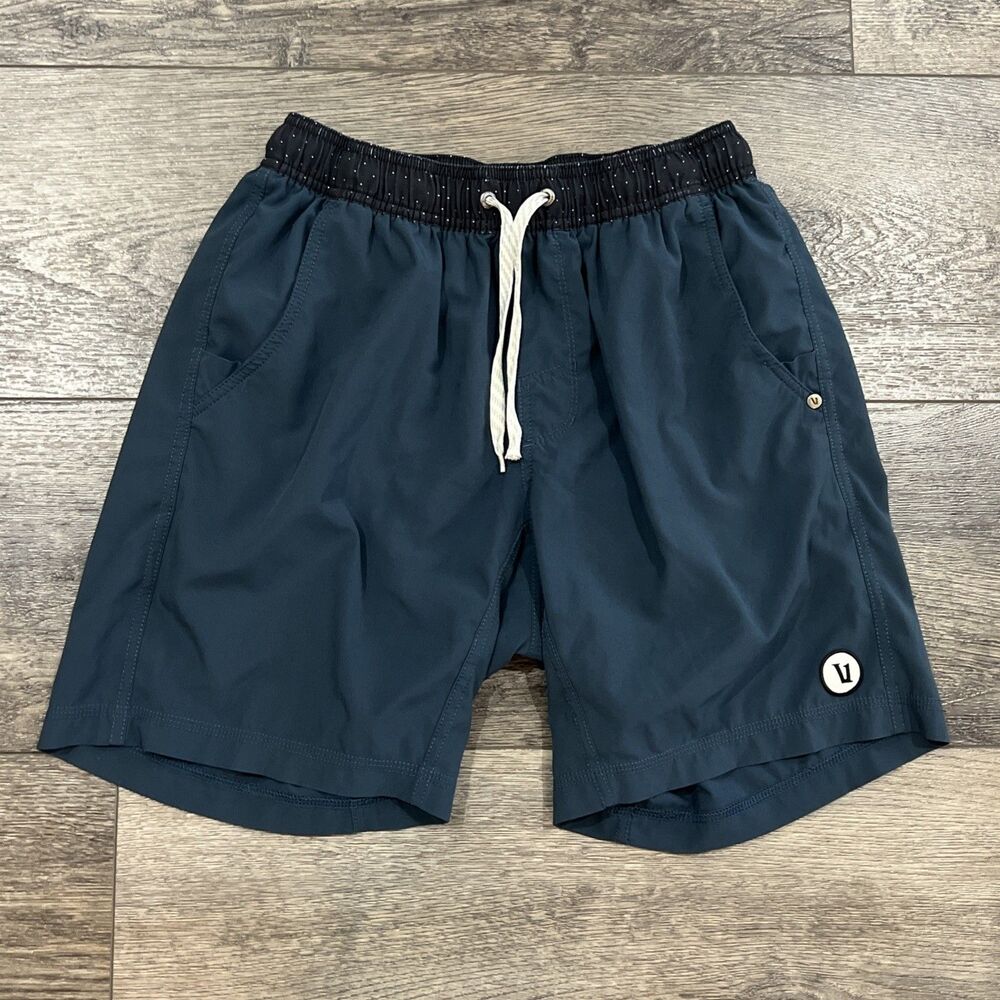 Vuori Kore Shorts Lined 7" Men Size Medium Dark Green Lined